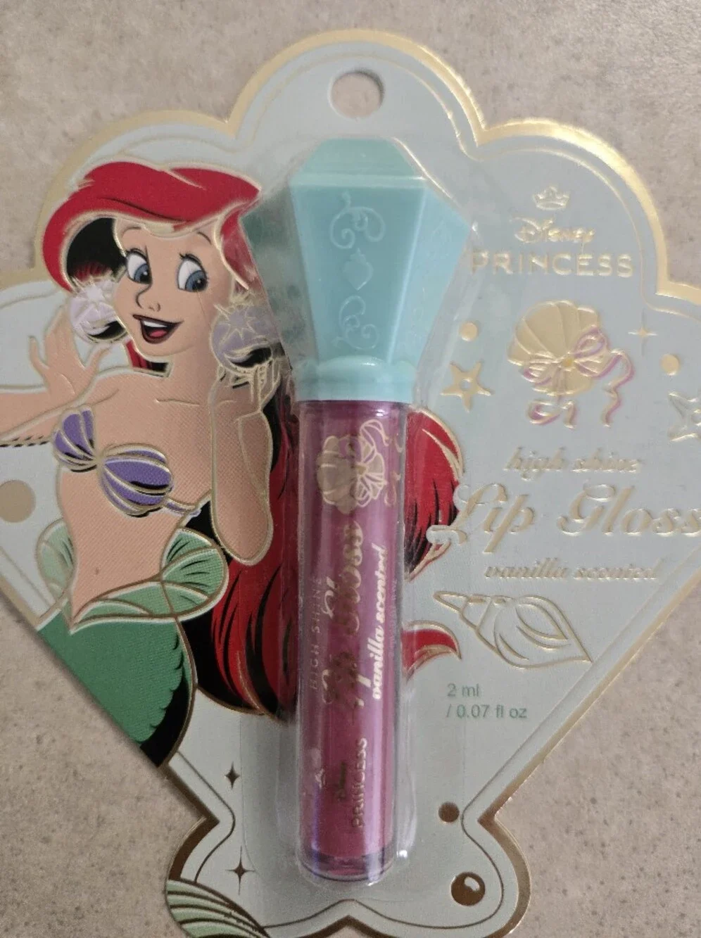 Disney Princesses Vanilla-Scented Lip Gloss - Trio
